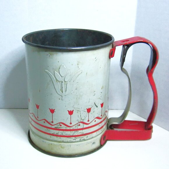 Mid-Century Baking Charm Androck Sifter 1940s Recipe Book Set Vintage Kitchen - Picture 2 of 13